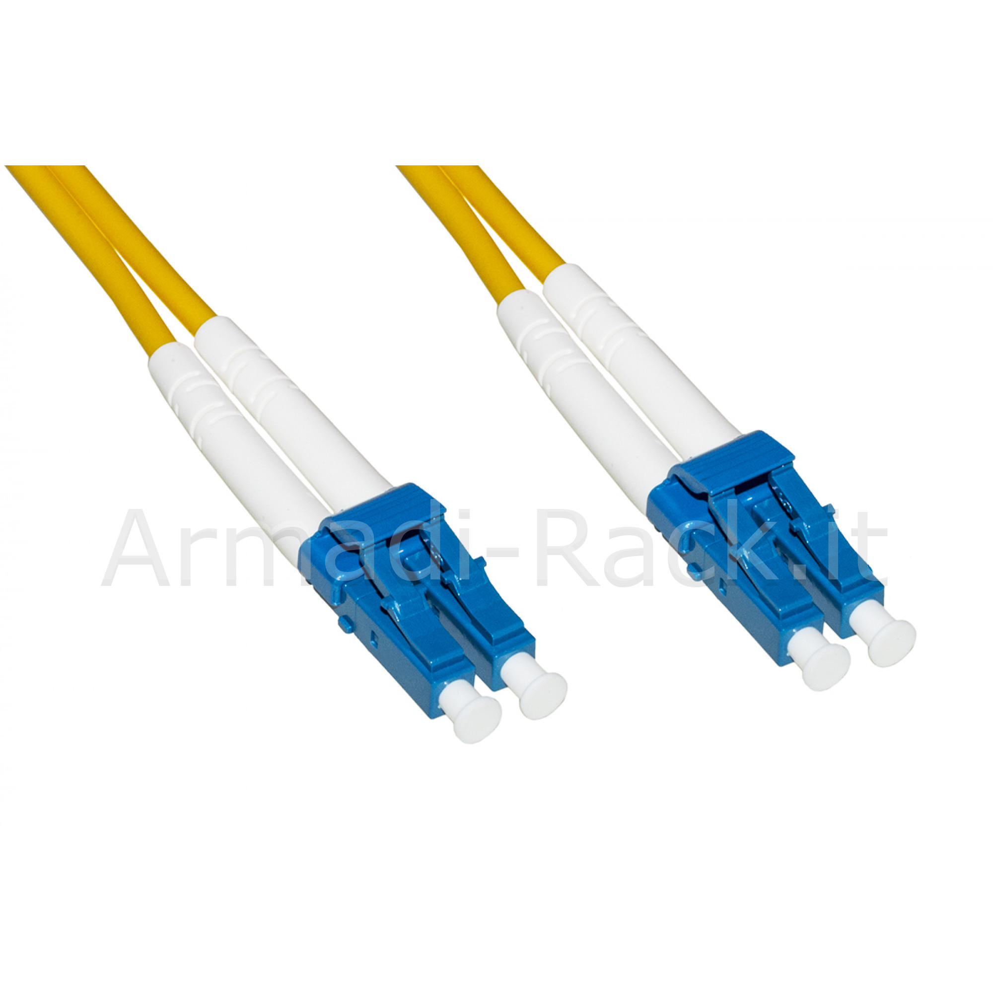 Cavo fibra ottica lc a lc singlemode duplex 9/125 mt.40