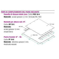 Categoria Armadi rack Sottocategoria Ripiani universali Codice