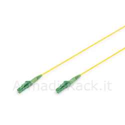 Cavo patch simplex in fibra ottica, monomodale, lc/apc - lc/apc, 3 m