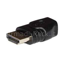 Adattatore hdmi maschio - micro connettore hdmi "d" femmina